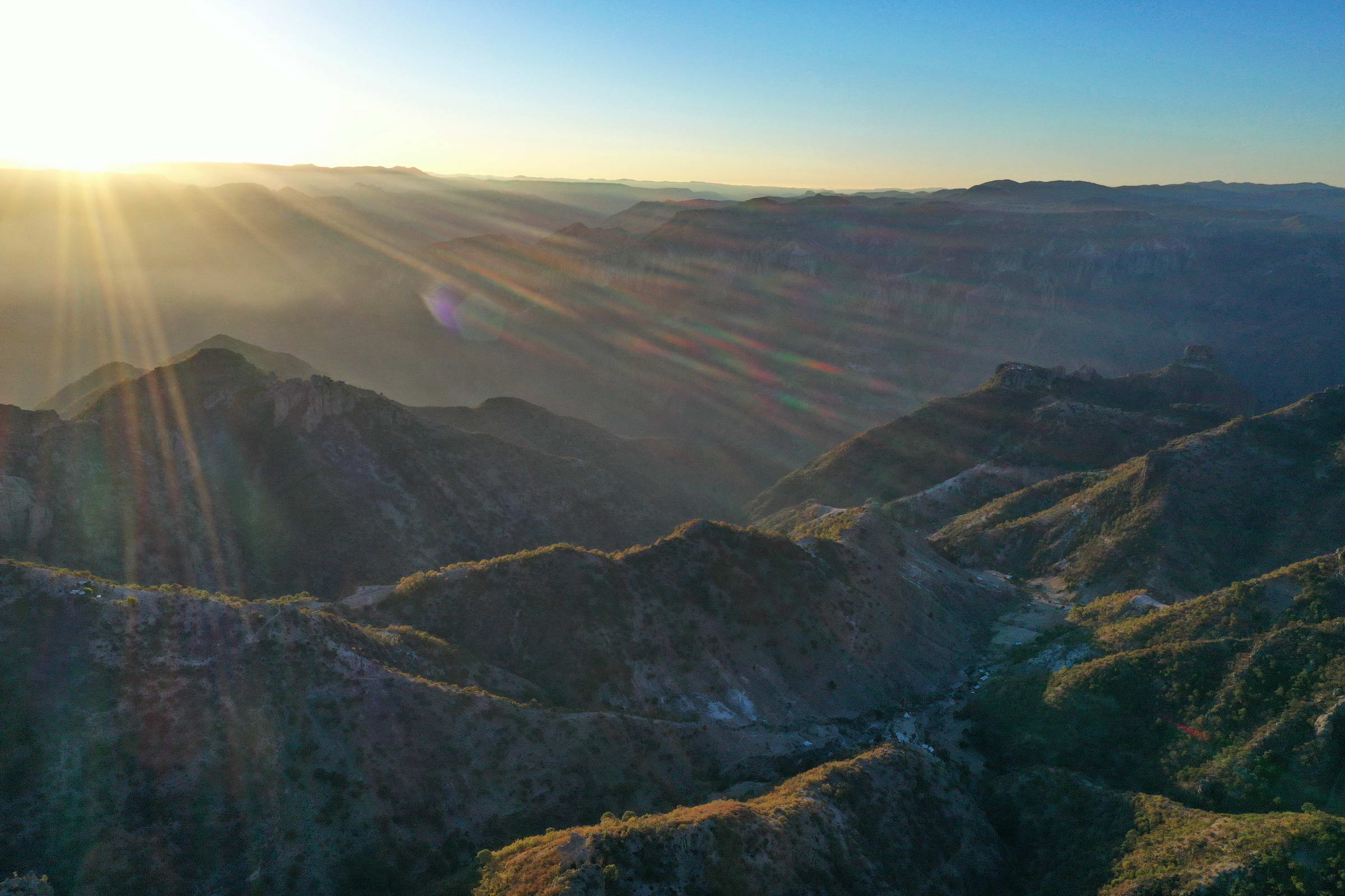 Sonnenaufgang am Kupfercanyon