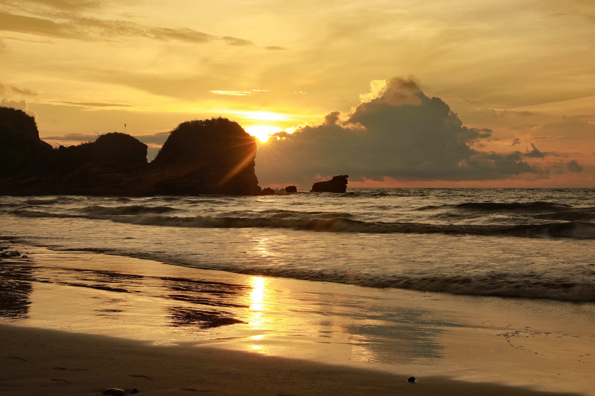 Sonnenuntergang Meer Costa Rica