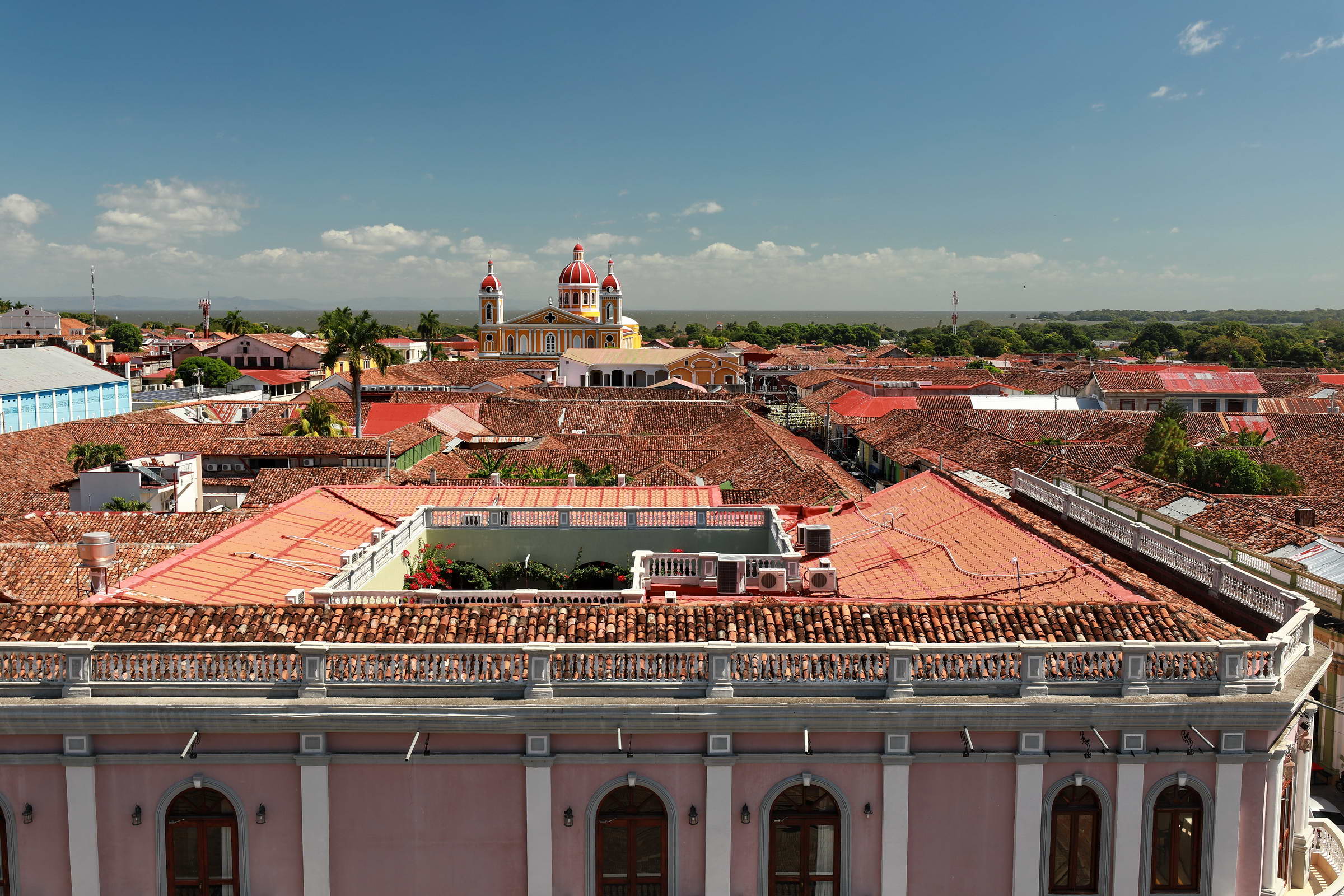 Granada Nicaragua Aussicht